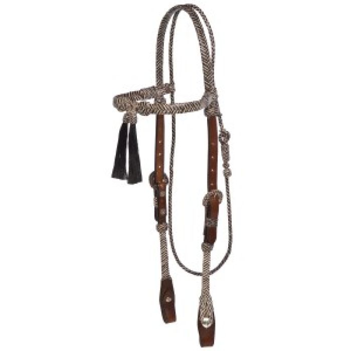 Braided Western Headstall - Full