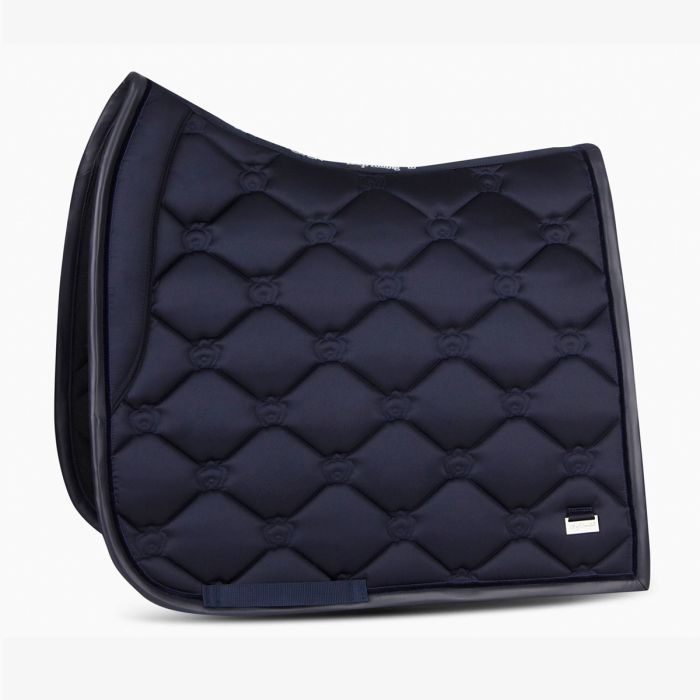 PSOS Monogram Dressage Saddle Pad - Navy