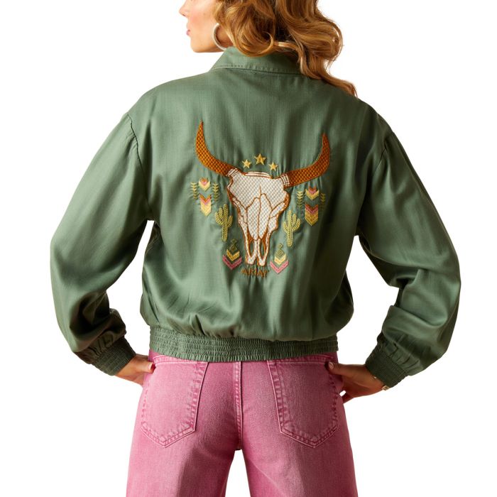 Ariat Women's Edgerton Jacket -  Duck Green - Sz S & L Only