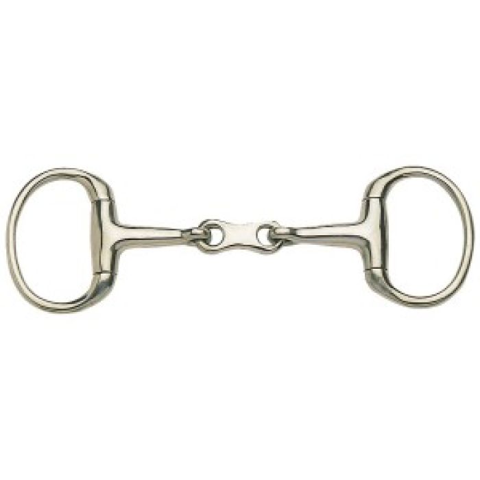 Eggbutt Snaffle with French Mouth & Round Rings 14.5cm