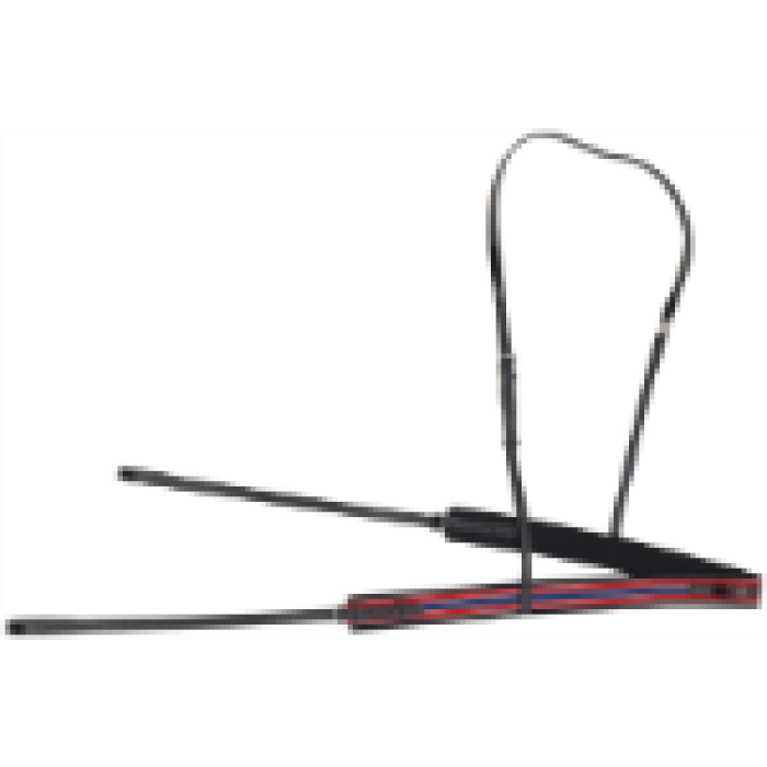 Elastic Race Breastplate - Red/Blue