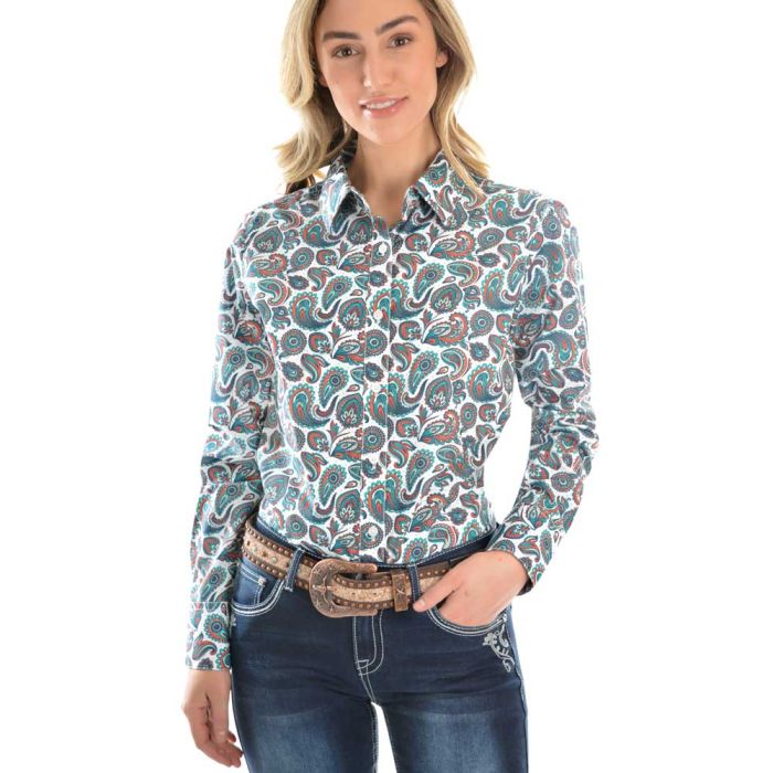 Pure Western Ladies Ella L/S Shirt