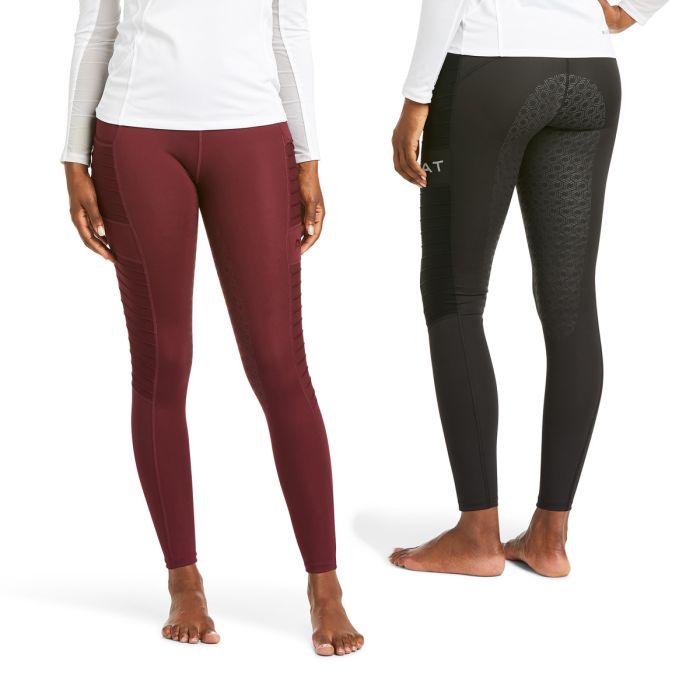 Ariat Womens EOS MOTO Full Seat Riding Tight - Black Or Windsor Wine