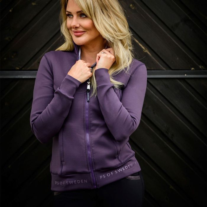 PS of Sweden Faith Zip Jumper - Plum