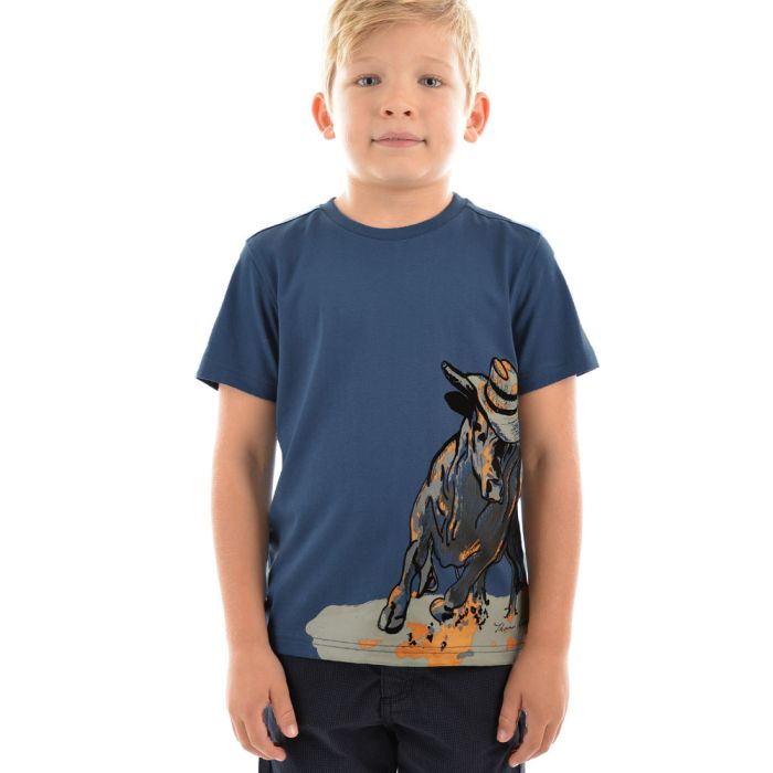 Thomas Cook Boys Flocked Bull Tee