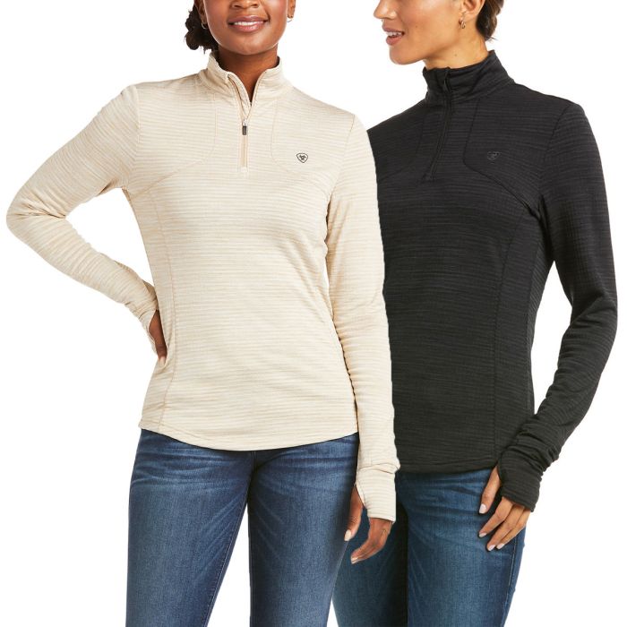 Ariat WMNS Gridwork 1/4 Zip Baselayer