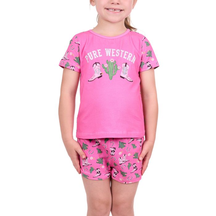 Pure Western Girls Cactus PJ's