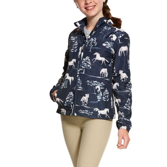 Ariat Girls Laurel Jacket - Pasture Print
