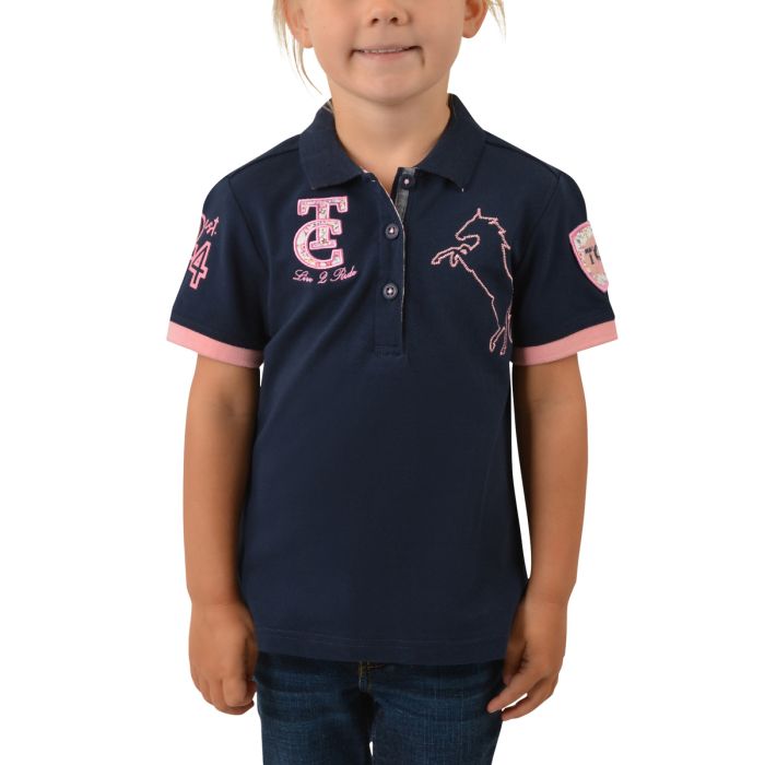 Thomas Cook Girls Freesia Short Sleeve Polo -  Sz 6 Only