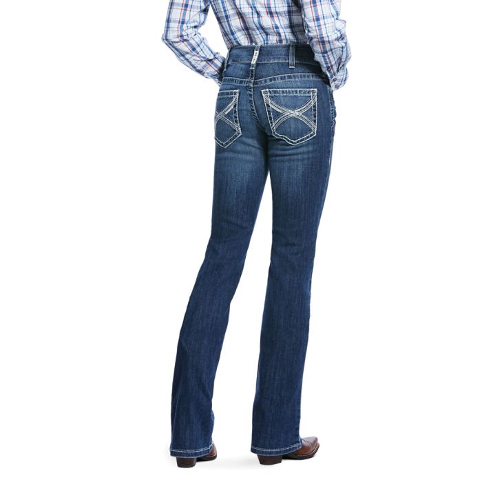Ariat Women's R.E.A.L. Riding Jeans - Mid Rise - Boot Cut - Arrow Cut - Gypsy Natalia