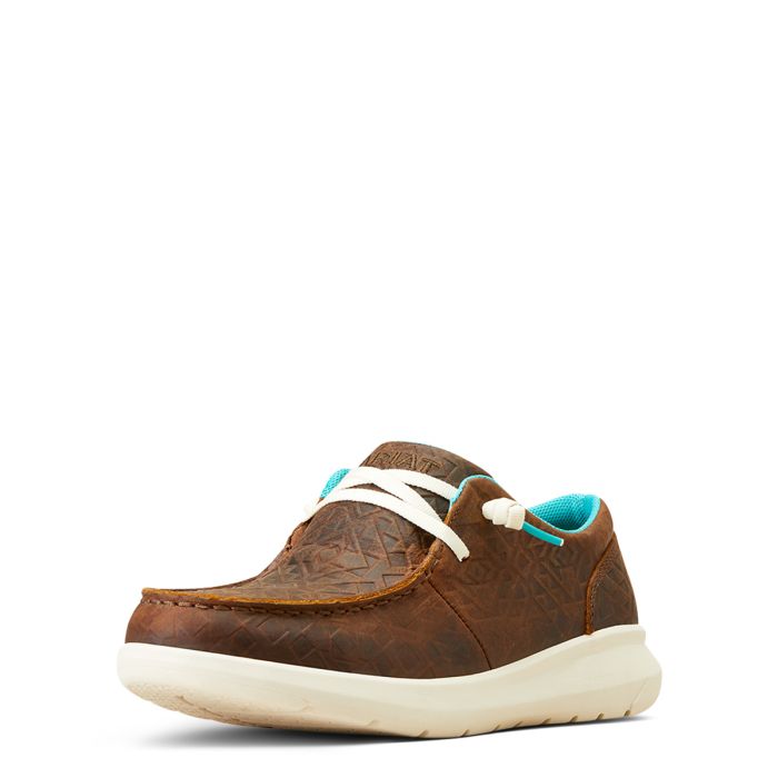 Ariat Womens Hilo - Brown Blanket Emboss - Sz 6.5 & 7.5 Only