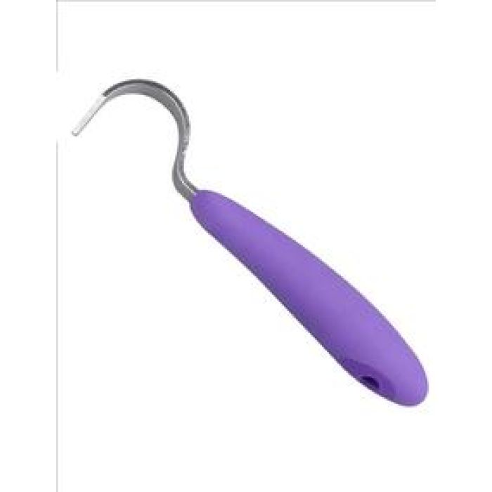 6 1/2'' Over molded hoof pick 