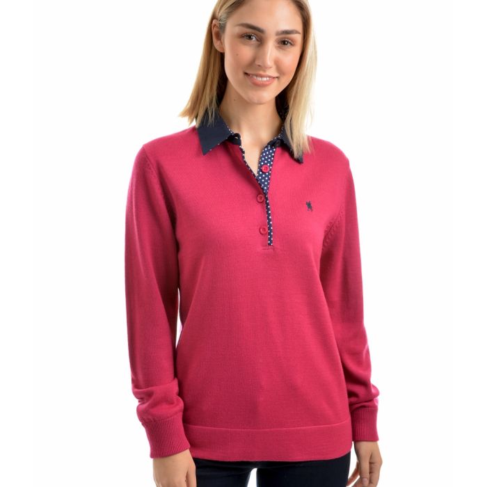 Thomas Cook Womens Jeanette Merino Blend Rugby