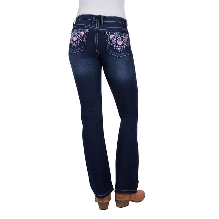 Pure Western Leah Boot Cut Jean - 32" leg - Sz 14 & 16 only