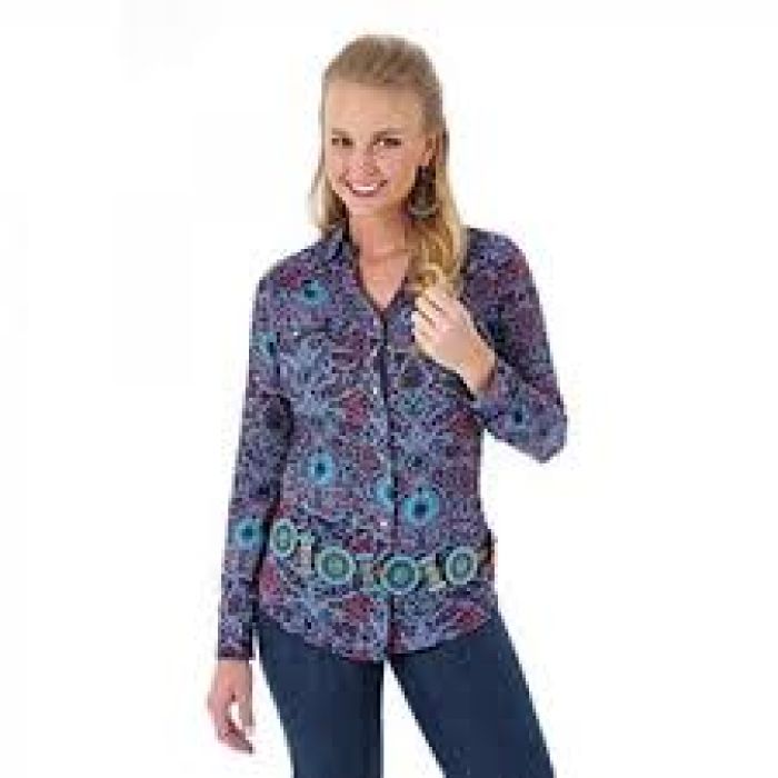 Wrangler Rock 47 Women's Paisley Shirt
