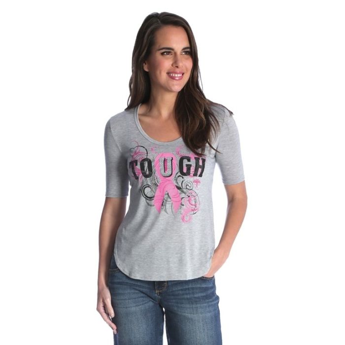Wrangler WMNS V-Neck TNWP Bling S/S T-Shirt