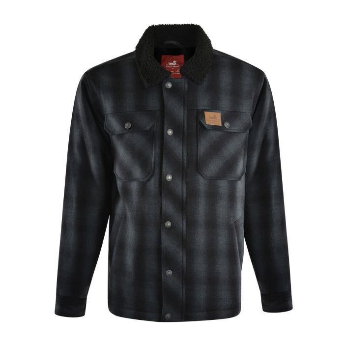 Dux Back Unisex Mallard Jacket - Charcoal