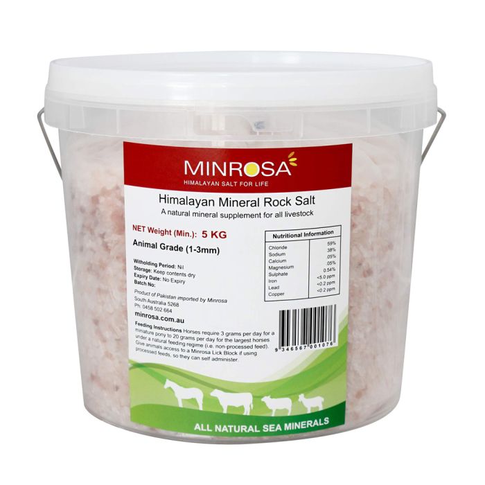 Minrosa Salt Granules