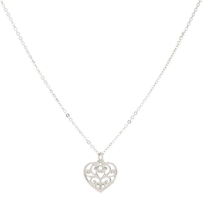 Montana Petite Hearts Flame Necklace