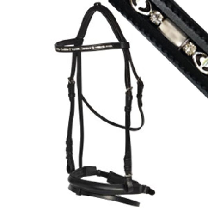 Norfolk Black Dressage Bridle