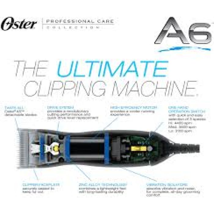 Oster A6 - 3 Speed Slim Line Clipper