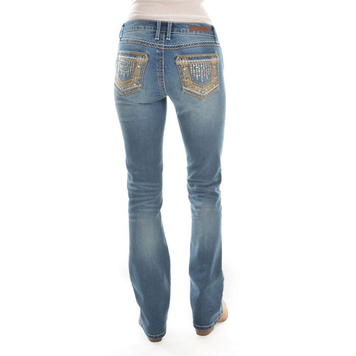 ROCK 47 by Wrangler Boot Cut Jeans - True Blue