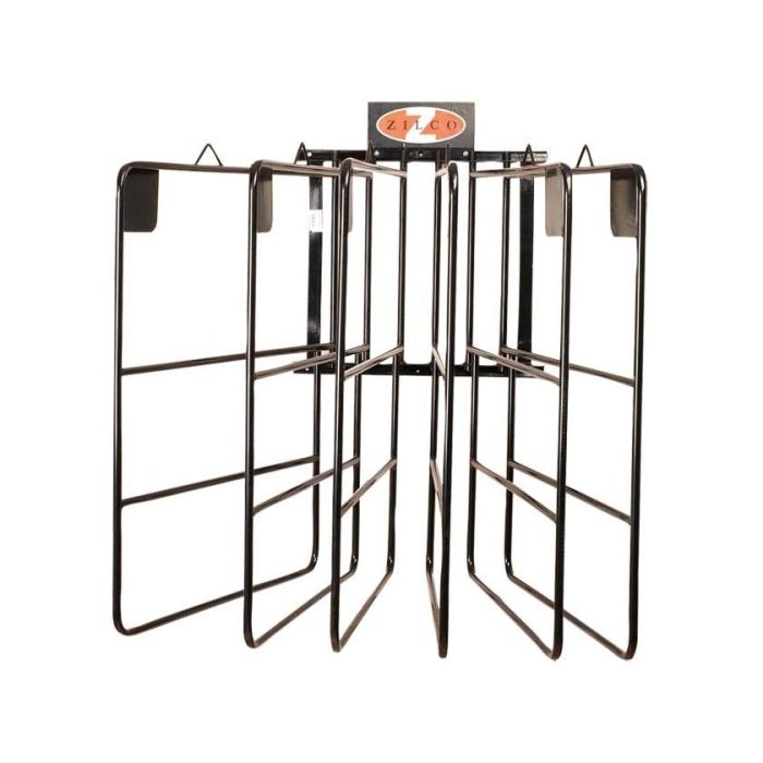 Zilco wall mounted rug rack