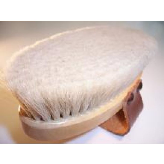 Salmon Goat Hair Body Brush