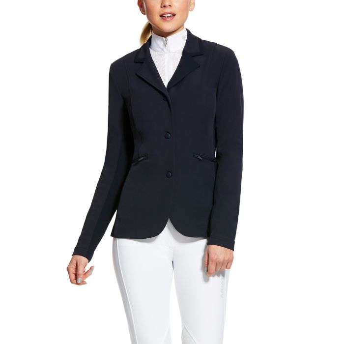 Ariat Galatea Full Zip Show Coat - Navy