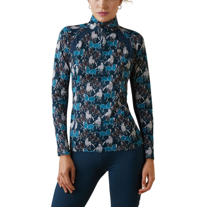 Ariat Ladies Sunstopper  2.0 - Mosaic Blue Reflections - XS only