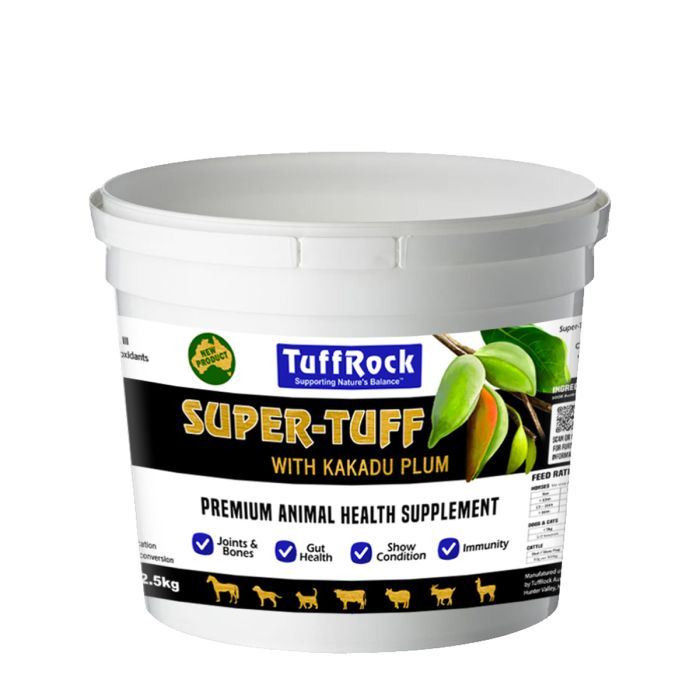 TuffRock SUPER-TUFF with Kakadu Plum Vit C 5kg Superfood