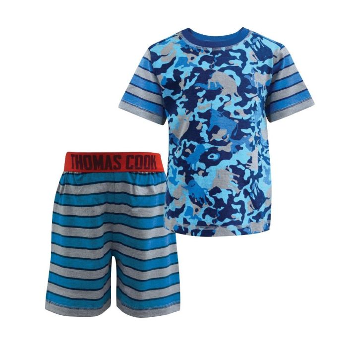 Thomas Cook Boys Bull Camo PJ's