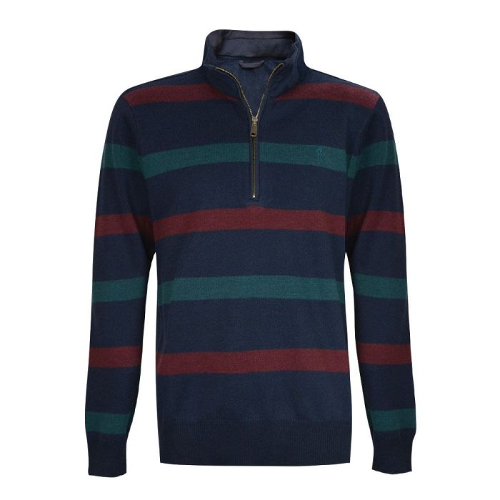 Thomas Cook Ian Stripe Merino Blend Rugby