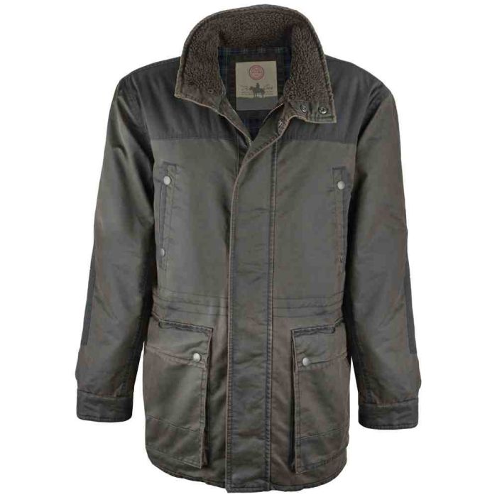 Thomas Cook Tantangara Faux Oilskin Parka