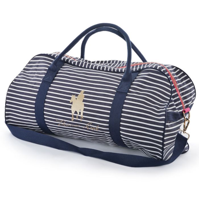 Thomas Cook Strip Zip Logo Duffle Bag - Navy