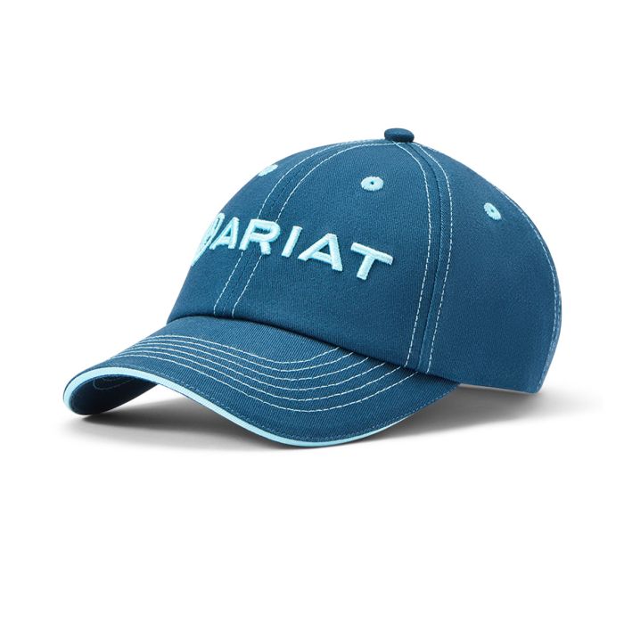 Ariat Team ll Cap - Deep Petroleum /  Mosaic Blue