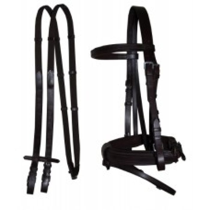 Trophy Eventing Bridle - Black