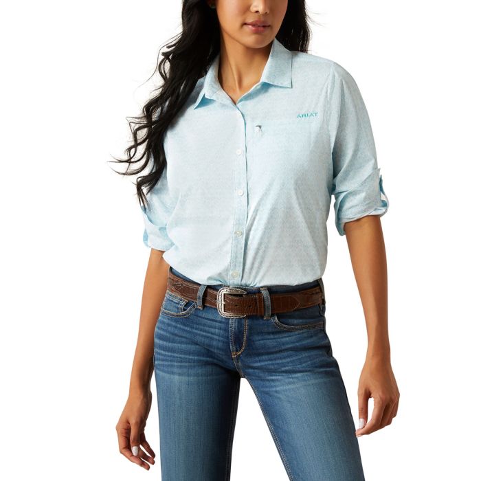 Ariat Ladies Venttek Stretch Shirt - Deco Watercolour