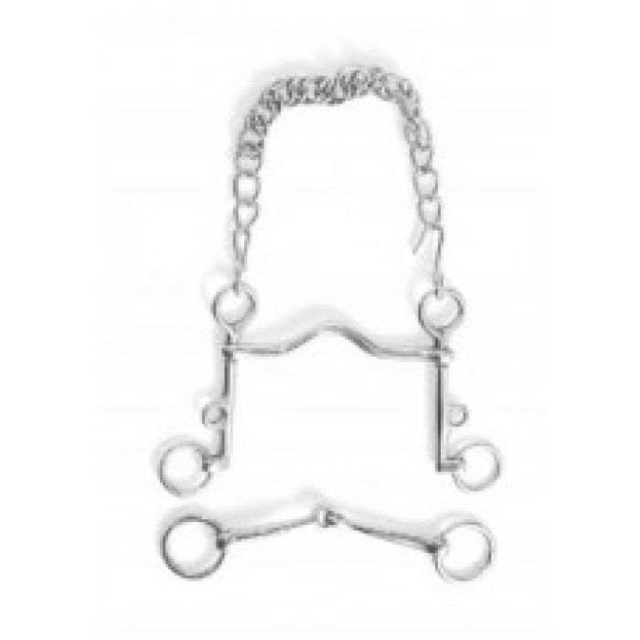 Weymouth Sliding Cheek And Loose Ring Set