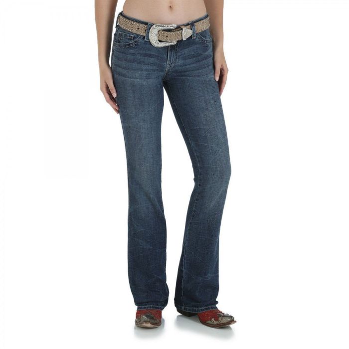WRANGLER Women's Rock 47 "WJX36ST" Sits Above Hip Jean