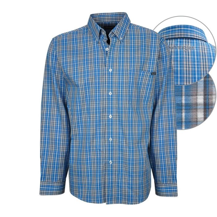 Wrangler Mens Narrabri L/S Check Shirt